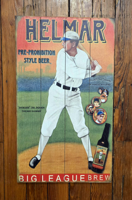Picture, Helmar Brewing, Helmar 6 Up Die-Cut Card # 21, Kid Foster, Shoeless Joe Jackson, John Kiernan, Ernest Howard, Cad Coles, Jan Violat, SA SOUTH ATLANTIC, Multiple